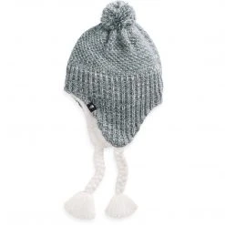 The North Face Girls' Purrl Stitch Earflap Beanie 8 The North Face Girls' Purrl Stitch Earflap Beanie
