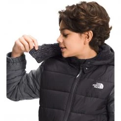 The North Face Boys' Reversible Mount Chimbo Full Zip Hooded Jacket Kids 14 The North Face Boys' Reversible Mount Chimbo Full Zip Hooded Jacket Kids