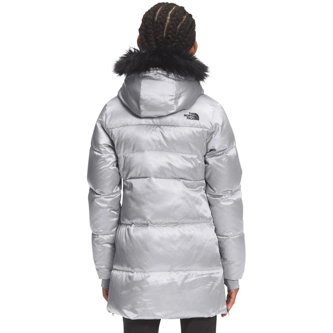 The North Face Girls' Printed Dealio Fitted Parka 4 The North Face Girls' Printed Dealio Fitted Parka