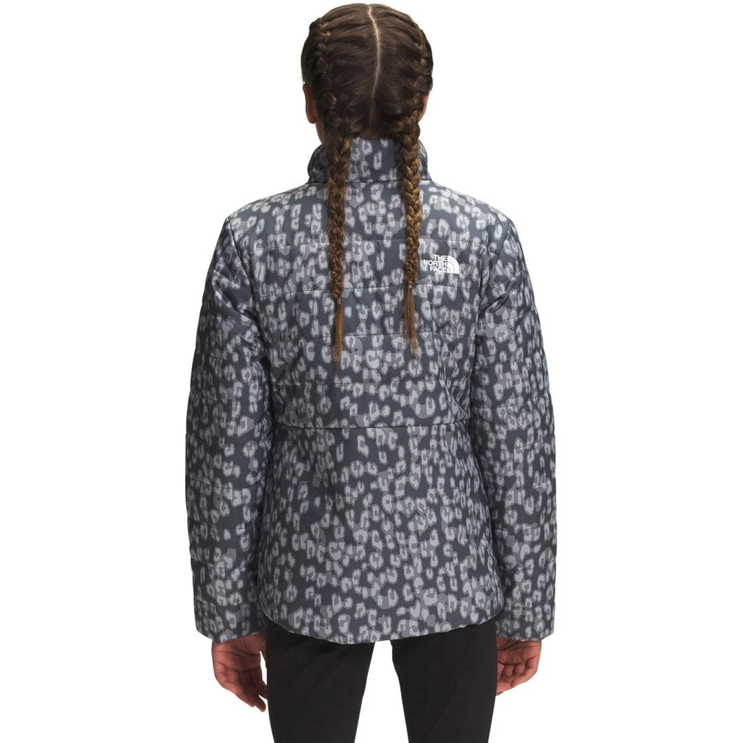 The North Face Girls' Printed Reversible Mossbud Swirl Jacket Kids 4 The North Face Girls' Printed Reversible Mossbud Swirl Jacket Kids