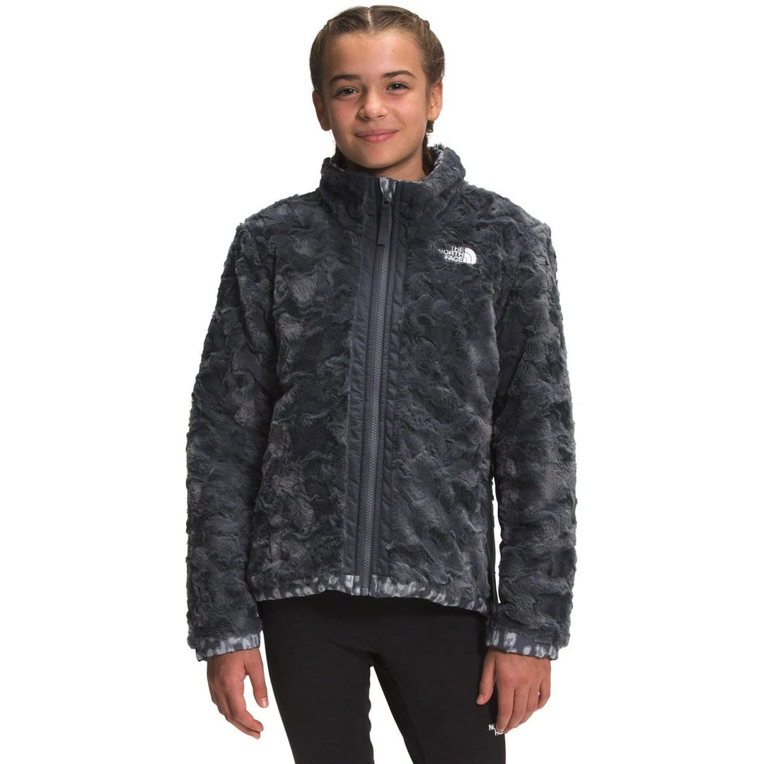 The North Face Girls' Printed Reversible Mossbud Swirl Jacket Kids 5 The North Face Girls' Printed Reversible Mossbud Swirl Jacket Kids
