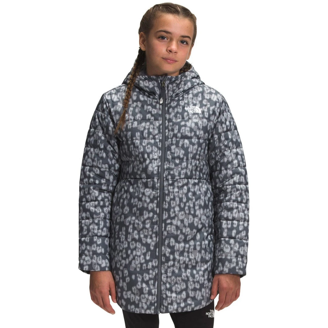 The North Face Kids Girls' Printed Reversible Mossbud Swirl Parka 3 The North Face Kids Girls' Printed Reversible Mossbud Swirl Parka