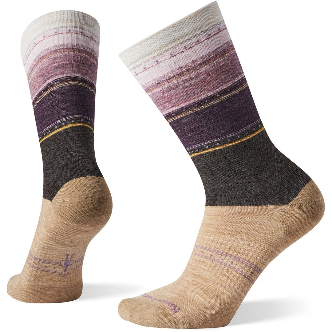Smartwool Women's Sulawesi Stripe Crew Socks 4 Smartwool Women's Sulawesi Stripe Crew Socks