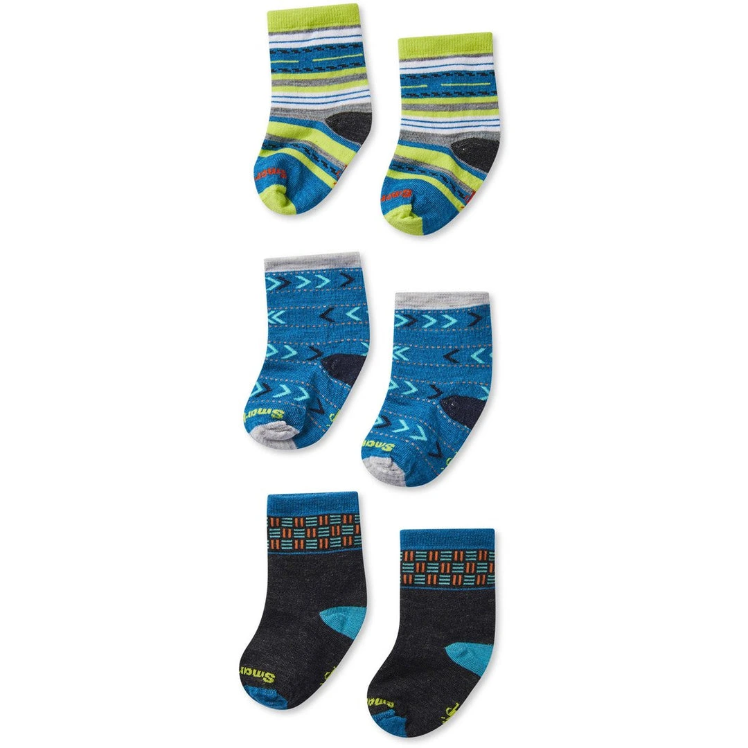 Smartwool Kids Toddler Socks Trio Gift Box 6 Smartwool Kids Toddler Socks Trio Gift Box