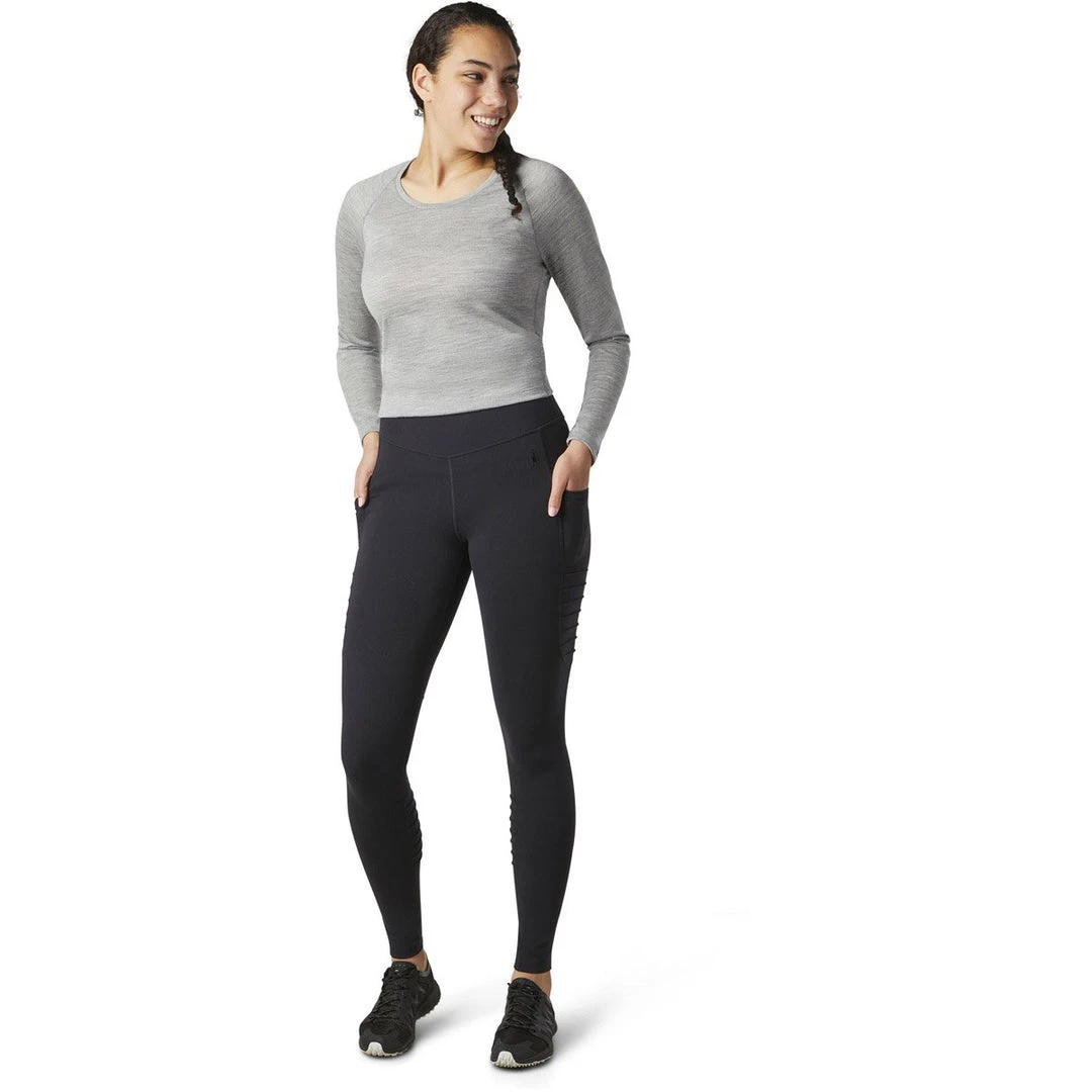 Smartwool Women's Merino Sport Moto Tight 4 Smartwool Women's Merino Sport Moto Tight