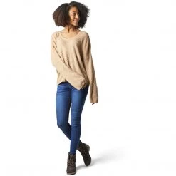 Smartwool Women's Shadow Pine Cable V-Neck Sweater - Clearance