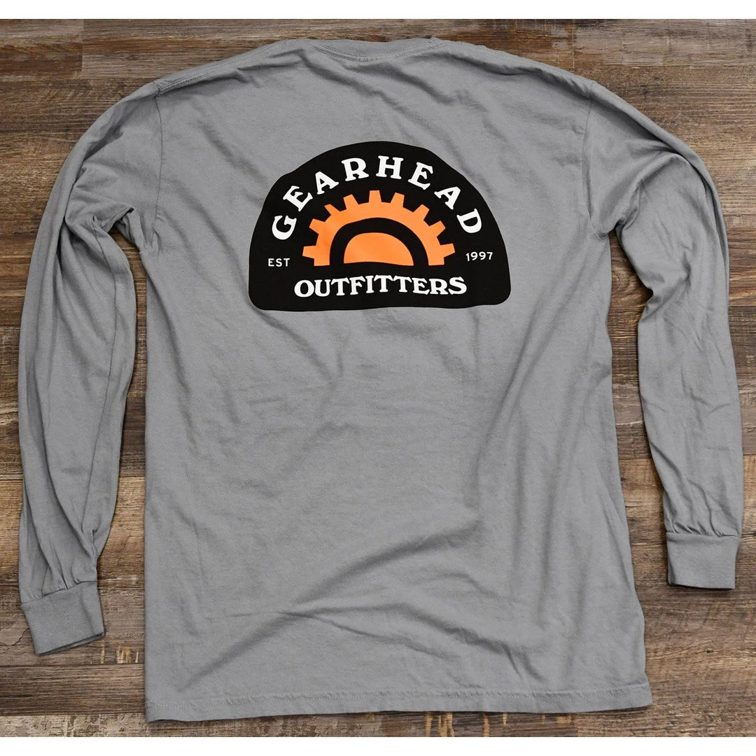 Gearhead Outfitters Men Sunset Gear Long Sleeve T-Shirt 5 Gearhead Outfitters Men Sunset Gear Long Sleeve T-Shirt