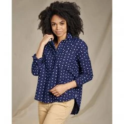 Toad&Co Women's Indigo Wells Long Sleeve Popover - Clearance