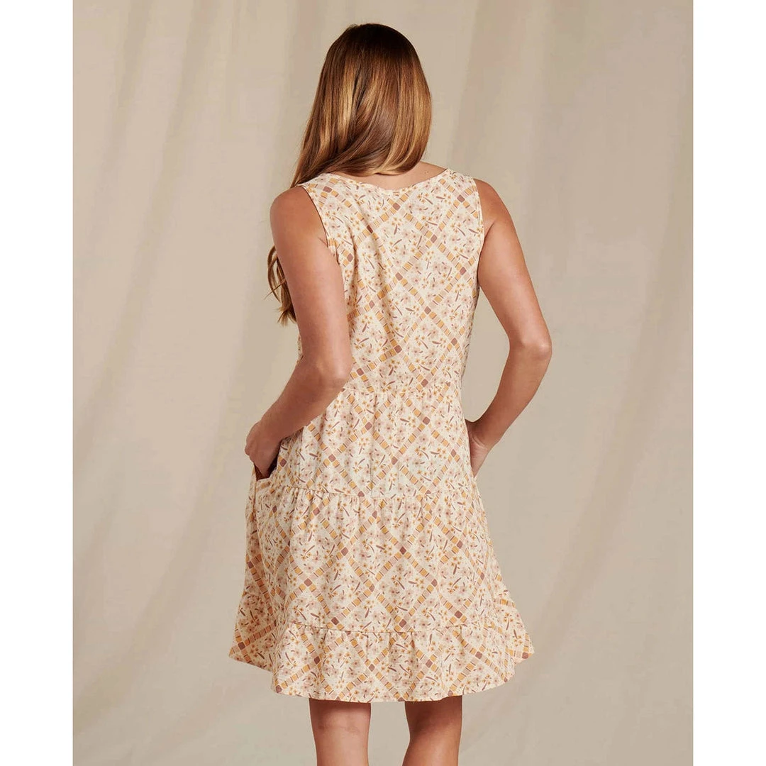 Toad&Co. Women's Manzana Tiered Sleeveless Dress 4 Toad&Co. Women's Manzana Tiered Sleeveless Dress