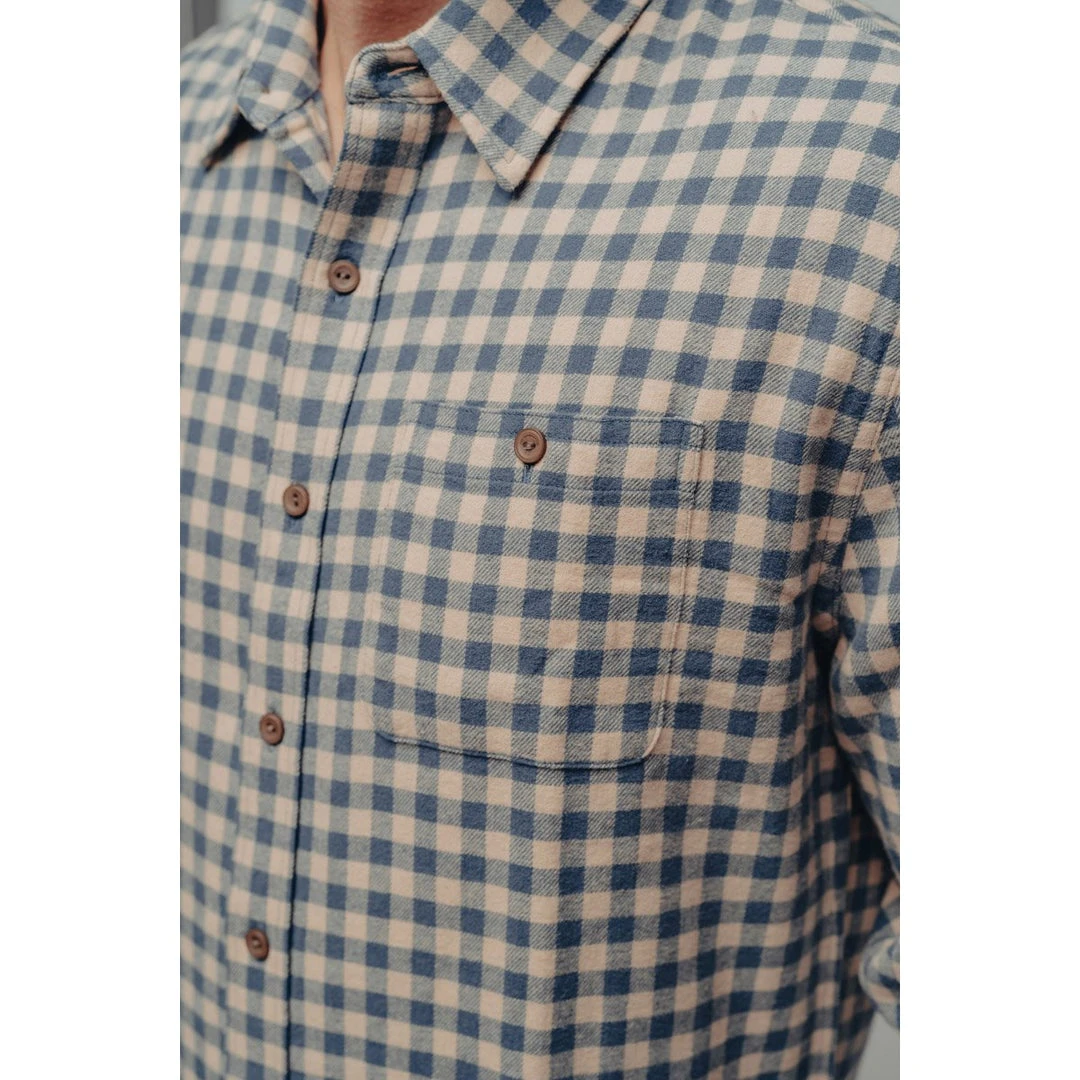 The Normal Brand Men's Stephen Button Up Shirt 6 The Normal Brand Men's Stephen Button Up Shirt
