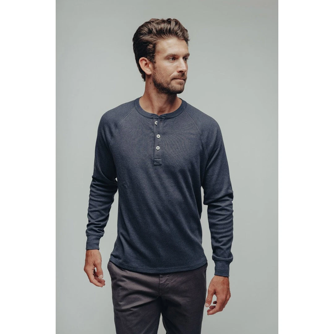 The Normal Brand Men's Puremeso Raglan Henley 8 The Normal Brand Men's Puremeso Raglan Henley