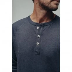 The Normal Brand Men's Puremeso Raglan Henley 31 The Normal Brand Men's Puremeso Raglan Henley
