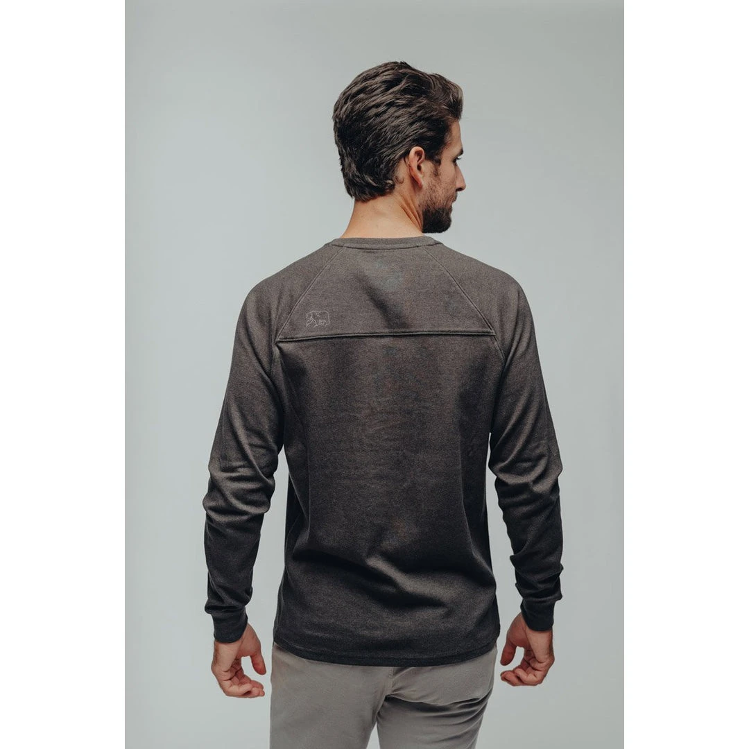 The Normal Brand Men's Puremeso Raglan Henley 5 The Normal Brand Men's Puremeso Raglan Henley
