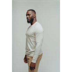 The Normal Brand Men's Puremeso Raglan Henley 33 The Normal Brand Men's Puremeso Raglan Henley