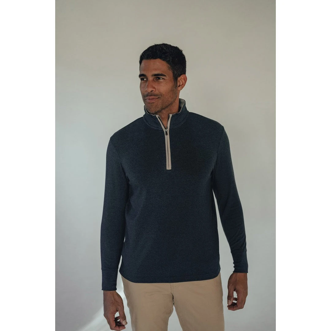The Normal Brand Men's Puremeso Quarter Zip Pullover 11 The Normal Brand Men's Puremeso Quarter Zip Pullover