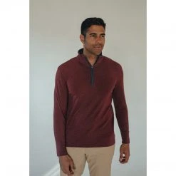 The Normal Brand Men's Puremeso Quarter Zip Pullover 42 The Normal Brand Men's Puremeso Quarter Zip Pullover