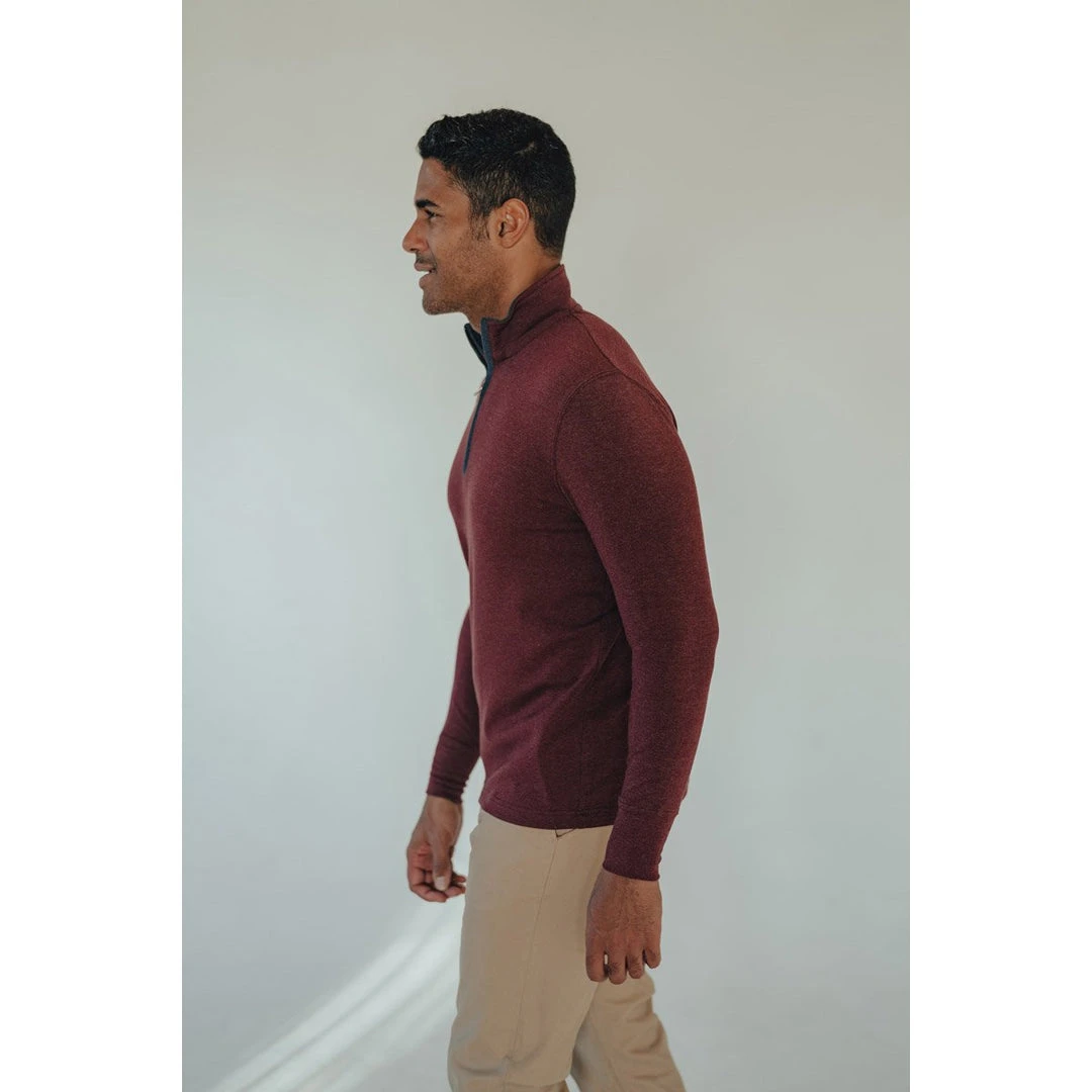 The Normal Brand Men's Puremeso Quarter Zip Pullover 17 The Normal Brand Men's Puremeso Quarter Zip Pullover