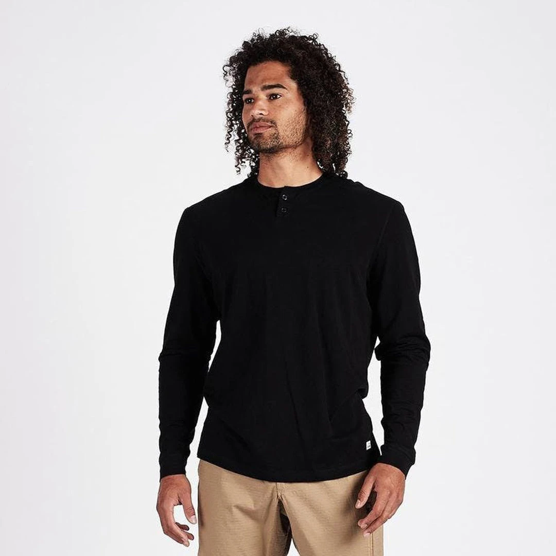 Vuori Men's Long Sleeve Ever Henley 4 Vuori Men's Long Sleeve Ever Henley