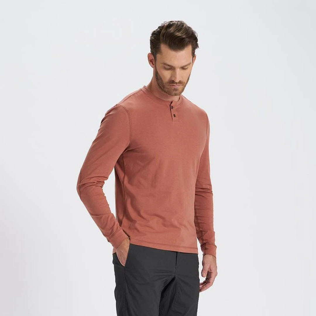 Vuori Men's Long Sleeve Ever Henley 8 Vuori Men's Long Sleeve Ever Henley
