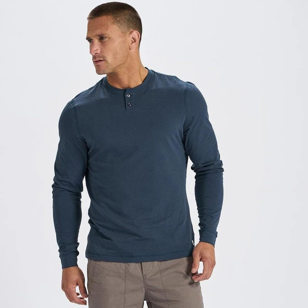 Vuori Men's Long Sleeve Ever Henley 11 Vuori Men's Long Sleeve Ever Henley