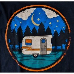 Gearhead Outfitters Vintage Camper Long Sleeve T-Shirt Men