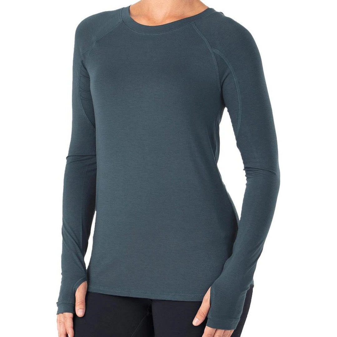Free Fly Women's Bamboo Midweight Long Sleeve 5 Free Fly Women's Bamboo Midweight Long Sleeve