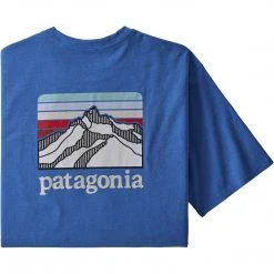 Patagonia Men's Line Logo Ridge Pocket Responsibili-Tee
