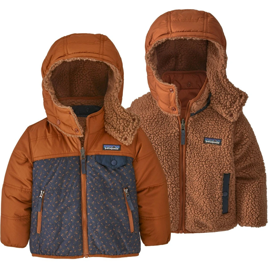 Patagonia Kids Baby Reversible Tribbles Hoody 3 Patagonia Kids Baby Reversible Tribbles Hoody