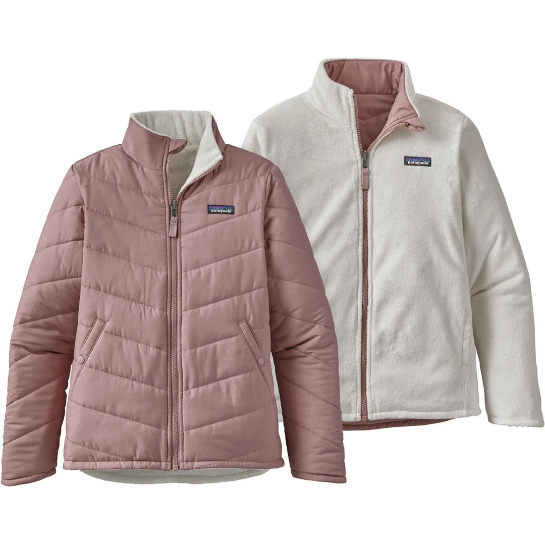 Patagonia Kids Girls' Reversible Snow Flower Jacket - Clearance 4 Patagonia Kids Girls' Reversible Snow Flower Jacket - Clearance