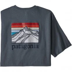 Patagonia Men's Line Logo Ridge Pocket Responsibili-Tee