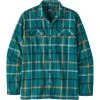 Patagonia Men's Long-Sleeved Organic Cotton Midweight Fjord Flannel Shirt - Clearance