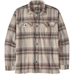 Patagonia Men's Long-Sleeved Organic Cotton Midweight Fjord Flannel Shirt - Clearance