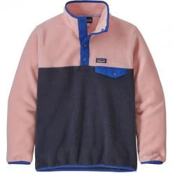 Patagonia Girls' Lightweight Synchilla Snap-T Pullover - Clearance Kids 7 Patagonia Girls' Lightweight Synchilla Snap-T Pullover - Clearance Kids