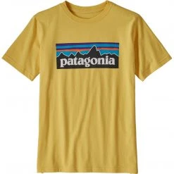 Patagonia Kids Boys' P-6 Logo Organic Cotton T-Shirt 11 Patagonia Kids Boys' P-6 Logo Organic Cotton T-Shirt