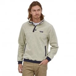 Patagonia Men's Shearling Fleece Button Pullover