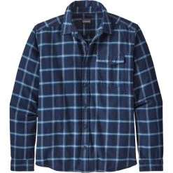 Patagonia Men's Long-Sleeved Lightweight Fjord Flannel Shirt - Clearance