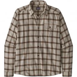 Patagonia Men's Long-Sleeved Lightweight Fjord Flannel Shirt - Clearance