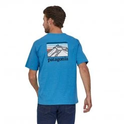 Patagonia Men's Line Logo Ridge Pocket Responsibili-Tee