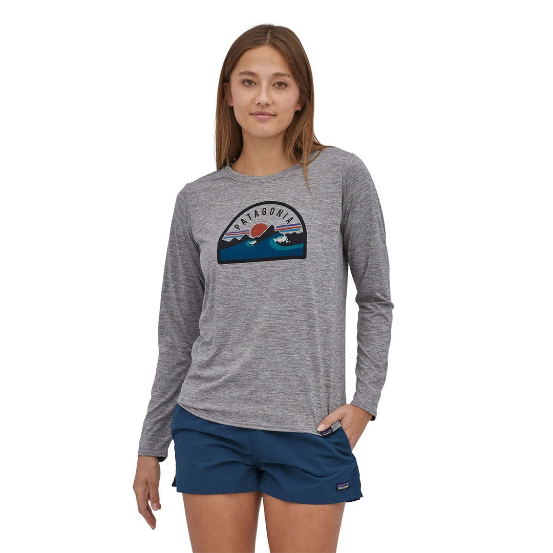 Patagonia Women's Long-Sleeved Capilene Cool Daily Graphic Shirt 4 Patagonia Women's Long-Sleeved Capilene Cool Daily Graphic Shirt
