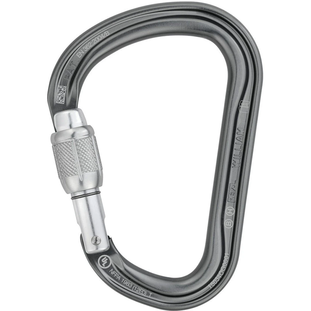 Petzl William Screw-Lock Carabiner 3 Petzl William Screw-Lock Carabiner