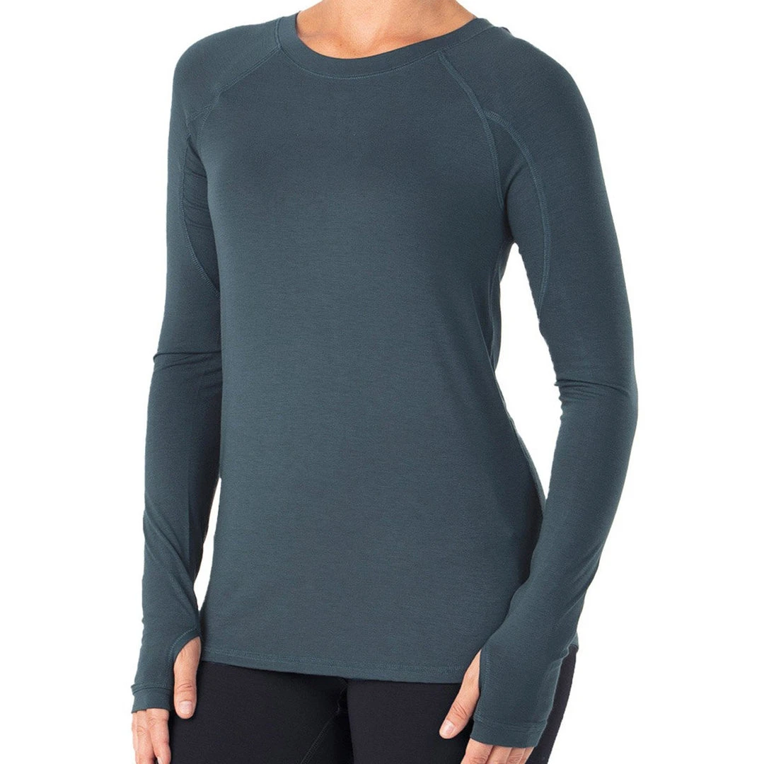 Free Fly Women's Bamboo Midweight Long Sleeve 6 Free Fly Women's Bamboo Midweight Long Sleeve