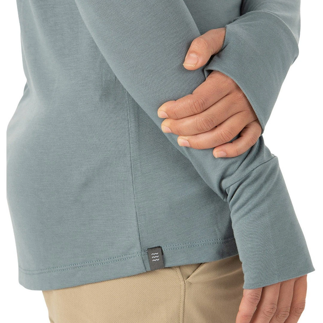 Free Fly Women's Bamboo Weekender Long Sleeve 15 Free Fly Women's Bamboo Weekender Long Sleeve