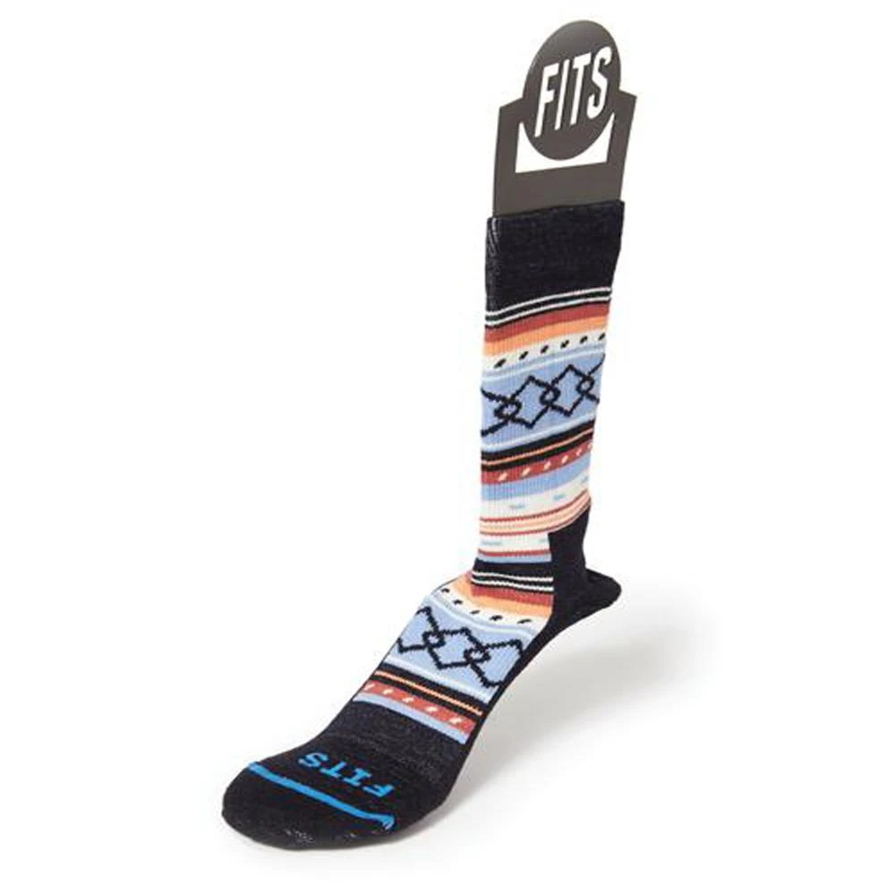 FITS Women's Casual Aztec Crew Socks 4 FITS Women's Casual Aztec Crew Socks