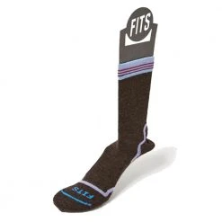 FITS Women's Light Hiker Banded Crew Socks