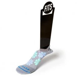 FITS Women's Light Runner Floral No Show Socks
