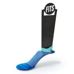 FITS Women's Ultra Light Runner Striped No Show Socks