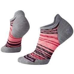 Smartwool Women's PhD Run Light Elite Striped Micro Socks 8 Smartwool Women's PhD Run Light Elite Striped Micro Socks