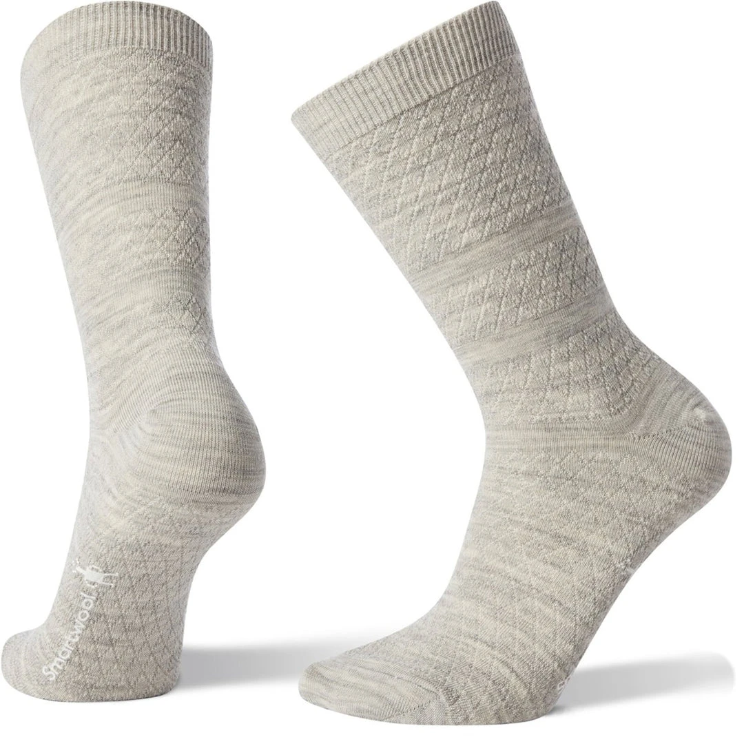 Smartwool Women's Texture Crew Socks 4 Smartwool Women's Texture Crew Socks