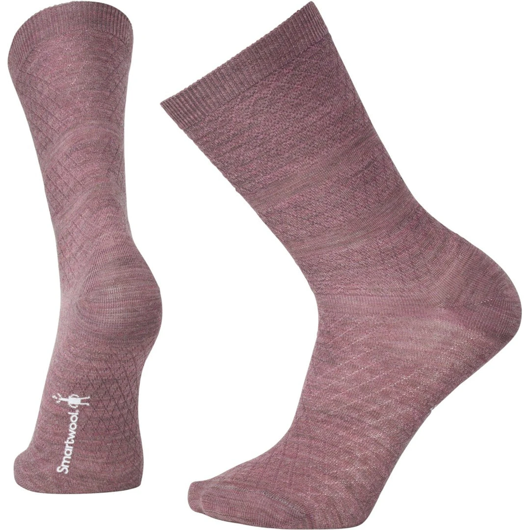 Smartwool Women's Texture Crew Socks 5 Smartwool Women's Texture Crew Socks