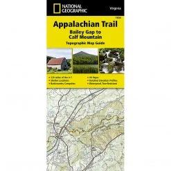 National Geographic Maps Appalachian Trail Map, Bailey Gap To Calf Mountain [Virginia]